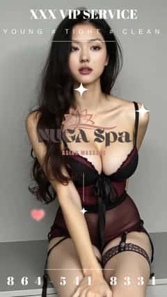 (864)541-8331 is ethnicity_asianandoffers nuru massages, asian massage, bodyrubs in Greenville and available for service_location_incallon rubrankings 🌹🌹🌹NUGA SPA 🌹🌹🌹
🟡🔴⚫Sweet & Young Asian⚫🟡🔴
꧁𓊈𒆜🅿🆁🅸🆅🅰🆃🅴 & 🆃🅾🅿 🅲🅻🅰🆂🆂𒆜𓊉꧂

𝓑𝓾𝓼𝓽𝔂 & 𝓹𝓮𝓽𝓲𝓽𝓮 𝓵𝓸𝓿𝓮𝓵𝔂

⬛️🟩🟧🟥 🅰🅻🅻 🅽🅴🆆 🅺-🅶🅸🆁🅻 🟥🟧🟩⬛️
★—ＡＬＬ Ｉ ＮＥＥＤ ＩＴ＇Ｓ ＹＯＵ．—★

Ｎｅｅｄ ｂｅｓｔ？ ＴＨＥ ＵＬＴＩＭＡＴＥ ＲＥＬＡＸＡＴＩＯＮ

⬛️🟩🟧🟥  𝗙𝗶𝗹𝗹𝗙𝘂𝗹𝗹 𝗬𝗼𝘂𝗿 𝗗𝗿𝗲𝗮𝗺  🟥🟧🟩⬛️

864-541-8331
 💖´ *•.¸♥¸.•** 9 : 00 Am - 9: 00 Pm **•.¸♥¸.•*´💖

 ⬛️🟩🟧🟥 𝐒𝐎𝐅𝐓 𝐀𝐒 𝐒𝐈𝐋𝐊, 𝐒𝐖𝐄𝐄𝐓 𝐋𝐈𝐊𝐄 𝐒𝐔𝐆𝐀𝐑 🟥🟧🟩⬛️

1278 Asheville Hwy, Spartanburg, SC 29303

╰☆☆ 🅑🅔🅢🅣 🅐🅢🅘🅐🅝  Girls ☆☆╮