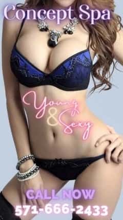 (703)340-9326 is ethnicity_asianandoffers nuru massages, asian massage, bodyrubs in Washington and available for service_location_bothon rubrankings HOURSMON-SUN 10:00 AM - 10 PMUnwind and Elevate: Discover Concept Spa? Experience pure bliss at Concept Spa, your ultimate destination for relaxation and rejuvenation. ?Indulge in the art of serenity with our luxurious spa treatments, carefully designed to cater to your unique needs. ?? Escape the daily grind and step into a world of tranquility, where expert therapists await to pamper you with their skilled touch. ?? Immerse yourself in a sanctuary of calmness, surrounded by soothing scents and peaceful ambiance, providing the perfect setting for your mind and body to unwind. ?‍♀️?Rebalance your energies with our holistic therapies, combining ancient practices and modern techniques to leave you feeling refreshed and revitalized. ?‍♂️?? Let go of tension and stress as you embrace a profound sense of well-being during your time at Concept Spa. ?Discover the power of self-care and give yourself the gift of pure relaxation. ?‍♀️?⚡ Elevate your spa experience and embark on a journey of ultimate rejuvenation at Concept Spa. ⚡? Unlock a renewed sense of vitality and experience the Concept Spa difference today! ?