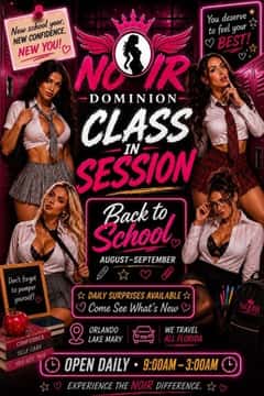 (321)424-1098 is ethnicity_Latinoandoffers nuru massages, asian massage, bodyrubs in Orlando and available for service_location_bothon rubrankings 📚 NOIR DOMINION — CLASS IS IN SESSION 📚

🎓 Welcome to the School of Luxury, Confidence & Relaxation, papi. 😉

School is back, but stress? Dismissed.

Put the phone away, forget the to-do list, and come get spoiled a little. At Noir Dominion, every appointment is about attention, comfort, confidence, and that extra touch of luxury you’ve been needing.

Because mi amor… sometimes you need to stop handling everything and let someone take care of you. 💋

━━━━━━━━━━━━━━━

📝 DETENTION MENU

📏 THE GENTLEMAN’S RESET
60 Minutes — $280
A private escape to relax, release tension, and get your confidence back.

✏️ DOUBLE DOMINION
60 Minutes — $480
Two providers. Double the attention. Double the luxury. 😏

📚 NURU LUXURY EXPERIENCE
60 Minutes — $400
Smooth, relaxing, and made for the gentleman who likes the finer things.

📌 NURU DUO EXPERIENCE
60 Minutes — $700
Two providers and all the attention you can handle. Consider this your favorite class. 😉

☎️ 321-424-1098

━━━━━━━━━━━━━━━

🍎 YOUR ASSIGNMENT? PICK YOUR EXPERIENCE.

No homework. No stress. Just good vibes, luxury, and a little temptation.

Come curious.
Leave relaxed.
Come back because ordinary just doesn’t hit the same. 💋

━━━━━━━━━━━━━━━

🚿 PRIVATE LUXURY SHOWER SUITES

Refresh before or after your appointment with private rainfall showers, plush towels, and premium amenities.

🔒 COMPLETE DISCRETION

Private parking.
Confidential reservations.
Exclusive atmosphere.

Your privacy always comes first.

━━━━━━━━━━━━━━━

📍 NOW SERVING

🍎 Orlando
🍎 Lake Mary

🚗 Mobile appointments available throughout Florida.
📞 Contact us for travel pricing.

📸 Real photos
⏰ Open daily 9:00 AM–3:00 AM
🏠 Incall available
🚗 Outcall available

☎️ 321-424-1098

🎓 NOIR DOMINION 🎓

Luxury. Attention. Confidence. Relaxation.

Your seat is waiting, papi.
Come unwind, behave… or maybe don’t. 😉💋