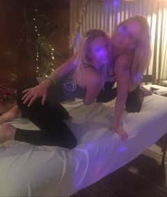 (727)435-5071 is ethnicity_Caucasianandoffers nuru massages, asian massage, bodyrubs in Tampa and available for service_location_bothon rubrankings Singles or Couples: Have you ever had two sexy nude caucasian American ladies giving you an erotic massage together at the same time? Both of us alternating around your body, getting a taste and feel on how to read what your body is craving while sensing and fulfilling your lust. YOU are SPECIAL, so try something SPECIAL and book a 4hands or COUPLES erotic massage session and double your pleasure with us, (we both get into each other during) and treat yourself today because 4hands are better than 2 and WAY MORE FUN! Let’s explore! Join us for YOUR finest hour in massage eroticism and fantasies come true! Cash preferred. No games or Time Wasters. Pics at time of scheduling only. We are in our 30’s and prefer mature gentlemen over 40. Get ready for something SPECIAL!
