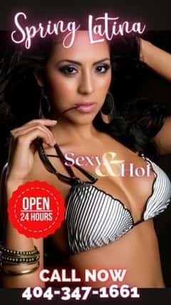(404)347-1661 is ethnicity_asianandoffers nuru massages, asian massage, bodyrubs in Atlanta and available for service_location_bothon rubrankings ? Welcome to Spring Latina Spa! ?Indulge Your Senses in Tranquility and RejuvenationEscape the hustle and bustle of everyday life and immerse yourself in a sanctuary of serenity at Spring Latina Spa. Nestled in the heart of lush surroundings, our spa offers a haven where you can relax, unwind, and revitalize your mind, body, and spirit.? Spring Renewal ?Experience the ultimate springtime rejuvenation with our exclusive package designed to replenish your energy and restore your inner glow. Treat yourself to a luxurious combination of:? Therapeutic Massages: Let our skilled therapists melt away tension and stress with a customized massage tailored to your needs.? Aromatherapy: Drift into a state of bliss as fragrant essential oils envelop you, promoting relaxation and harmony.? Our Services ?At Spring Latina Spa, we offer a comprehensive range of services to cater to your every need, including:Relaxing Swedish MassageDeep Tissue MassageHot Stone TherapyShiatsu Massage? Book Your Escape Today! ?Don't wait to treat yourself to a blissful spa experience at Spring Latina Spa. Contact us to schedule your appointment and embark on a journey of relaxation and renewal.Visit us to reserve your spot today. Let Spring Latina Spa be your oasis of tranquility this season.Rejuvenate your senses. Renew your spirit. Rediscover yourself at Spring Latina Spa. ?