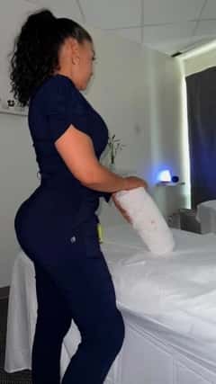 (346)434-0035 is ethnicity_Latinoandoffers nuru massages, asian massage, bodyrubs in Houston and available for service_location_incallon rubrankings Stress management through relaxing massage. Deep tissue massage.. 