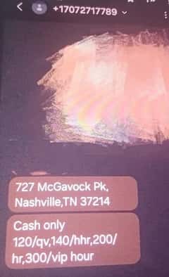 (000)000-0000 is ethnicity_asianandoffers nuru massages, asian massage, bodyrubs in Nashville and available for service_location_incallon rubrankings Warning  Address :                                      727 McGavock PkNashville, TN 37214                                  2350 Elm Hill Pike, Nashville, TN 37214Warning  Numbers : 209-692-4557  @@@  607-313-2348 @@@  510-322-2956                                 615-257-7921   @@@ 615-392-5330 @@@   615-270-3681       I just saw someone post the very bad experience he had with this fake Asian incall scamming agency. Unfortunately, mine was even worse. The girl met me at an airport hotel(727 McGavock Pike, Nashville, TN), it was a very fat Asian woman in her 50s, I tried to politely say this is not what I was paying for, and told her I'm not interested, but suddenly two  Asian guys rushed into the door , and constrained me with handcuffs, and forced me to hand over all my cash, and also my watch!!, When I refused to comply, they threatened to post my face online, because they were recording with cameras, so I had no other alternative, but to comply with their demands. Later on that evening, when I arrived back home. I googled their number, and I saw their shockingly bad reviews. So, guys you have been warned. Please stay away from all Asian incall from this scamming agency in Nashville!!!! 