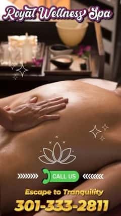 (301)333-2811 is ethnicity_asianandoffers nuru massages, asian massage, bodyrubs in Washington and available for service_location_bothon rubrankings ROYAL WELLNESS SPAMON-SUN 10:00 AM - 10:00 PM6924 Little River Turnpike #BAnnandale, VA 22003? Escape to Serenity at Royal Wellness Spa ?? Indulge in the Royal TreatmentDiscover a sanctuary of tranquility and rejuvenation at the Royal Wellness Spa. Treat yourself to our signature massages and personalized wellness, all designed to soothe your body and mind.? Visit Us:Nestled in the heart of nature’s embrace, our spa offers a serene getaway from the everyday hustle. Relax in our luxurious facilities and let our expert therapists guide you to a state of bliss.? Contact Us:Phone: 301-333-2811Location:  6924 Little River Turnpike #B Annandale, VA 22003Royal Wellness Spa - Where Every Visit Feels Like Royalty ?