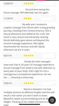 (404)838-6411 is ethnicity_Mixedandoffers nuru massages, asian massage, bodyrubs in Huntsville and available for service_location_bothon rubrankings Description
Hello I’m Nicole 100% Real & Natural
I’m Jamacian and Honduran goddess.

✨Welcome to Atlanta’s 1st Original✨ 
✨Best Kept Secret Spa✨
I give best luxury sensual massage sessions on earth. located in a safe, Quiet, studio. 

I will Rub every inch of your body with my Gifted hands... you will feel an out-of-body experience…leaving you relaxed, refreshed & rejuvenated! 

It’s Not Just a Massage,

It’s A Luxury 

Massage Experience”

Coming to a city near you!

Huntsville AL
JULY 25/26, 2026

Due to the high volume of bookings my time is valuable. 
I’ve provided 3 of my best VIP PACKAGES listed below. please select one from the following. 


                ✨ VIP MASSAGE EXPERIENCES✨

OPTION 1:

400 VIP GFE LUX 1.5 hr

Includes: 15 min romantic shower, Nuru, cuddling, mutual touch, heated table and oils, hot stones, candles aromatherapy and relaxing music.

OPTION 2:

300 Erotic Bliss Lux Nuru 1 hr
(opt in prostate) 
Nuru massage, shower scrub, heated table and oils Meditation music and aromatherapy. 


Option 3: 

240 Total Bliss Nude 




To Book Text code: VIPHUNTS 404-838-6411



(Please give me 30 - 1hr response time for same day service. 

Couple Massages: 24-72 hr notice. 200+
Travel Packages: 2 weeks notice 500+

No call no show= BLOCKED INDEFINITELY 
MY LIST IS THE ONLY SERVICES I PROVIDE. NO FS!! DONT ASK = BLOCKED 


*Www.artfultouchbynicole.com therapeutic prices