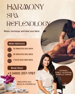 (480)207-1767 is ethnicity_Latinoandoffers nuru massages, asian massage, bodyrubs in Phoenix and available for service_location_bothon rubrankings Title
New therapist🌸
Body Type
Petite
Service Locations
Both
Description
Title
🎀🎀🎀harmony center spa🎀latinas🎀19th Avenue, be
Body Type
Curvy
Ethnicity
Latino
Service Locations
Both
Description
🎀🎀🎀🎀harmony center spa🎀🎀🎀🎀🎀🎀new new new 🎀🎀🎀19th Avenue, between Peoria and Cactus🎀🎀???gran opening ??Latinas✅ Grand opening!! 🌸🌺🌸🌺A place to relax. We’re located it at_ 11801 n 19 av suite 10 phoenix az 85029 …We offer foot massage, Reiki reflexology and Hot towel services. We have the best prices in Phoenix. Don’t forget to ask about our opening specials!! We respect your time, minute by minute. Come meet our new talented therapists: KAREN,CATALYNA,KEyRA,vIOLETA,ARIANA,KATY,NATY. (Mexico, Cuba, Venezuela). 30 min $50 💎💎💎45 min $60 1HR $80.✅✅✅✅✅✅ 🎀🎀🎀🎀🎀🎀 open Monday to Sunday 9 am to 10 pm 85029✅✅✅✅✅✅✅☎️480 207 1767☎️.
CONTACT DETAILS
Phone number
5206333484
Country
United States
State/Region/Province
Arizona
City
Phoenix
Location
11801 n 19 th av suite 10 phx az 85029
CONTACT DETAILS
Phone number
(480) 207-1767
Country
United States
State/Region/Province
Arizona
City
Phoeni