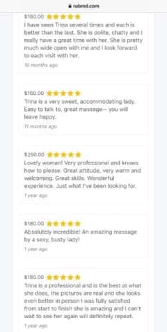 (724)590-2406 is ethnicity_otherandoffers nuru massages, asian massage, bodyrubs in Buffalo and available for service_location_bothon rubrankings My name is Trina. I love connecting with sensual gentlemen who are open to giving and receiving genuine depth and care. I’m highly trained in body work, tantra, and other healing arts. I absolutely adore the work of opening ourselves together and supporting you in your transformation. 

I have a luscious, curvy and fit salsa dancer’s figure with the generous hips, derrière, and bosom to match. My long, blond hair; pillowy, moist lips; soft, warm skin; and flowing, juicy nectar are a feast to touch and behold. 

You will feel at home in my clean, cozy, candle-lit, private residential space (shower available) I am also available for outcall. 

~~~~~OFFERINGS~~~~~

*Massage
$200 for 1hour
$300 for 90mins
$400 for 2hours

*Massage Plus (more mutual & intimate - FS)
$300 for 1hour
$400 for 90mins
$500 for 2hours


*Domination, fetish, duo/four hands, upgrades, and more intimate desires are all welcome 

*Outcall
Additional consideration depending on location


~~~~~FAQ~~~~~

*Where are you located?
I’m located close to downtown.

*House, hotel, or apartment?
I host out of my private residence. It is a private apartment. 

*Do you offer outcall?
Yes. Outcall is an additional consideration depending on your location. 

*Are you a cop
No. I have an abundance of reviews and ads on every major ad platform verifying my legitimacy. 

*Are the photos really you?
Yes. I have an abundance of reviews and ads on every major ad platform verifying I use real, recent, accurate photos. 


*Are you independent?
Yes, 100% independent

*Do you have a shower?
Yes