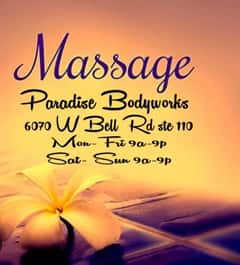 (602)368-5912 is ethnicity_Latinoandoffers nuru massages, asian massage, bodyrubs in Phoenix and available for service_location_incallon rubrankings  NEW BODYWORKERS QUALITY PROFESSIONAL TREATMENTS6070 W Bell RdMondays -Sunday 9am~7pm (602)368-5912Let us spoil you  Cozy Rooms Relaxing music Your choice of something soft & soothing medium relaxing touch or deep therapy with warm lotion hot stones hot towel treatments after this is full body pure pampering perfection with a combination of customized treatments for your body’s needs our attention is to focus only on you from start to finish Preferably by appointment to assure availability but walkins are always welcomed Cash or credit card (with I’d)