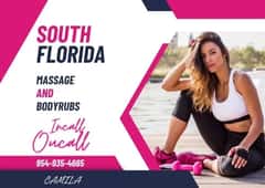 (954)935-4665 is ethnicity_Latinoandoffers nuru massages, asian massage, bodyrubs in Miami and available for service_location_bothon rubrankings Massage and bodyrub services available in Miami and Fort Lauderdale. Professional, fit, and kind. Outcall available to home, office, condo, hotel. Contact Camilla 954-935-4665 to unwind with a relaxing session. Please serious inquiries only.