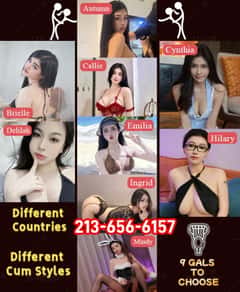 (213)656-6157 is ethnicity_asianandoffers nuru massages, asian massage, bodyrubs in Philadelphia and available for service_location_incallon rubrankings 🍌🍌🍌Welcome to gals heaven🍌🍌🍌
🎀Here are nine girls from different nationalities representing different personalities.🎀Choose the one you like.🎀
👅Autumn,Korean,21yrs&👅Mindy,Japanese,22yrs
👅Callie,Taiwanese,21yrs&👅Cynthia,Japanese,23yrs
👅Delilah,Korean,22yrs&👅Emilia,Taiwanese,22yrs
👅Hilary,Taiwanese,24yrs&👅Ingrid,Korean,21yrs
👅Brielle,Thailand,24yrs

✅✅✅We can do:
🔥BBBJ-Give you some sloppy toppy!Flexible snake-like tongue inside your wrapper and screws your glans, so overwhemling~
🔥Nuru massage-Sensual massage starts erotic time, soft boobs soothe ur skin, chest to legs. The perky and naughty tits draw a loving curve on your back.
🔥CIM-If you don't want to cum inside me, then pull out your dick  and thrust this explosive monster to my mouth and explode it.
🔥HJ-Dexterous hands slip towards your junior and hold it like a butterfly. Give you an intense hand job until you said it's enough.
🔥COF-Bebe, if you are too excited to hold back your milkshake to my mouth, I wouldn't mind a face washing with it.
🔥COB-My body is your medals wall, feel free to squirt all your milk to me.
🔥69-My tongue is so flexible that it gives you heavenly pleasure when I kiss you and lick your the most sensitive part of your dick, I wish you can give me same pleasure at the same time.
🔥Lick the pussy-Climb up your mouth and now taste my smooth kitty.Pussy juice all over your face. 

Let's go stranght!You must be feel  Intense longing fulfilled .💞
⭐️☎️⭐️213-656-6157⭐️☎️⭐️