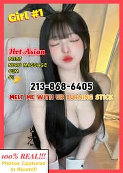 (213)868-6405 is 0andoffers nuru massages, asian massage, bodyrubs in Honolulu and available for service_location_incallon rubrankings ⛲🧊Girl 1:Cici，26yrs.
-The soft mouth and flexible tongue lick all ur big snake,allow you to ejaculate continuously!!Show me your tongue skills on my kitty.Please rub my soft clit and sensitive hole, quench my thirst for sensual desire. I love holding your racy dick with my whole mouth, my robust tongue licking you like a motor until you can't help but spraying warm semen all over my mouth!Stretch my fingers and use my thumb and index finger to squeeze and rub your cherry-like glans.👄💦

⛲🧊Girl 2:Moli，29yrs.
-Quickly lick the nut and glans with the sticky saliva until ur milk seeps out.My juice can fulfill your mouth.Hungry pussy is dripping now with sticky juice, eager for your evil and naughty fingers, and have a crazy party inside.My tip of tongue VS. your tip of cock, I can make you quiver uncontrollably and feel exquisitely relieved, mind and body explode at a time~Plenty of lube drops on your cockhead and flows to the root, my hands keep you stick held and make you feel like a fish in water.👄💦

⛲🧊Girl 3:Zoe，27yrs.
Into a wet, sloppy cherry mouth.Sit on your face,wild tougue stick wet kitty.Finger my clit and slightly-openned creampie, suffice me with a relieving appetizer before the real  meal My tongue stick out to try your smell, your milky juice tastes so good.👄💦

tel:213-868-6405👄💦