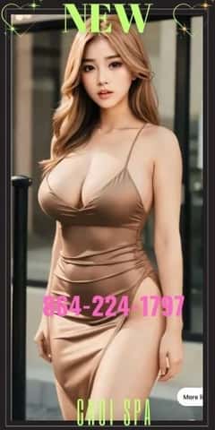 (864)224-1797 is ethnicity_asianandoffers nuru massages, asian massage, bodyrubs in Greenville and available for service_location_incallon rubrankings ⬛❤️  CHOI SPA ❤️⬛

❤️⬛▬CALL: 864-224-1797 ▬⬛❤️

 #1 Relaxation in Town

Beautiful Asian Girls everyday !!

Deep Tissue / Oil Massage

New Feeling,New Girls

We know what you're looking for and we are here to give it to you.

You won't be disappointed when you see us.

You'll be even happier with the wonderful service we offer.

⬛❤️ open 9:00 am ~ 10:00 pm ❤️⬛

⬛ ❤️ 95 Welpine Rd, Pendleton, SC 29670 ❤️⬛

The best spa with sincere sweet Asian Staff

