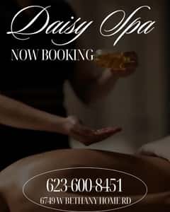 (623)600-8451 is 0andoffers nuru massages, asian massage, bodyrubs in Phoenix and available for service_location_bothon rubrankings Title✨DAISY SPA✨67 av and Bethany home✨Body TypePetiteEthnicityLatinoService LocationsBothDescriptionTitle?Reflexology massage?KATA,KAREN,NAHOMI?Body TypePetiteEthnicityLatinoService LocationsBothDescription☀️Karen,KATA,Nahomi☀️Body TypePetiteEthnicityLatinoService LocationsIncallDescriptionTitle??Daisy spa new staff?latinas?67 and bethanyBody TypeAthleticEthnicityLatinoService LocationsBothDescriptionTitle???daisy spa?latinas?new staff ?67 and Bethany ?Body TypeCurvyEthnicityLatinoService LocationsBothDescription????daisy spa??New manager and new personnel ?come and relax with reasonable prices special every day we respect minute by minute of your time our staff is very professional with great talent in their hands come and check it out Ready to give you ߦ˰ߦ The best session of his life ߦ˰ߦ We, our clients, and treat them to the best of our standards?????????????????????????We offer table showersAromatherapyClean beddingOrganic and fragrance-free oils / lotionsRelaxing environmentReflexology rates30 minutes $ 40.0045 minutes $ 60.001 hour $ 80????Tips are appreciated ???We accept walk-ins and appointments☺Open from Monday to Sunday(From 9 a.m. to 10 p.m.)• Phone : 6236008451• Location : 6749 w Bethany home rd #103 glendale az zip85303CONTACT DETAILSPhone number(623) 600-8451CountryUnited StatesState/Region/ProvinceArizonaCityPhoenixLocation6749 w Bethany home rd#103 Glendale az 85303CONTACT DETAILSPhone number(623) 600-8451CountryUnited StatesState/Region/ProvinceArizonaCityPhoenixLocation6749 w bethany home rd #103 Glendale az 85303CONTACT DETAILSPhone number(623) 600-8451CountryUnited StatesState/Region/ProvinceArizonaCityPhoenixLocationPhoneCONTACT DETAILSPhone number(623) 600-8451CountryUnited StatesState/Region/ProvinceArizonaCityPhoenixLocation67 and Bethany nomeCONTACT DETAILS