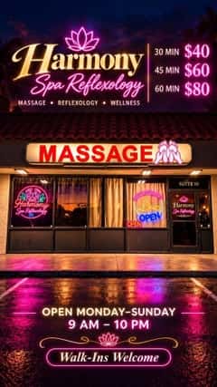 (480)207-1767 is ethnicity_Latinoandoffers nuru massages, asian massage, bodyrubs in Phoenix and available for service_location_bothon rubrankings Type
Petite
Ethnicity
Latino
Service Locations
Both
Description
Type
Petite
Ethnicity
Black
Service Locations
Both
Description
Type
Petite
Ethnicity
Latino
Service Locations
Incall
Description
🌸 Harmony Center Spa 🌸
📍 Glendale, Arizona

✨ Reflexology • Foot Massage • Hand Massage ✨

💖 Bilingual Staff (English & Spanish) – Yes, We Speak English! 😊
🇲🇽 Mexican • 🇬🇹 Guatemalan • 🇨🇺 Cuban • 🇪🇸 Spanish • 🇺🇸 American

🎉 Under New Management & With New Staff! 🎉

Visit us and enjoy a relaxing experience with our professional team! Come have the best session of your life 💞 you won’t regret it!

🎀 Our Top Therapists: Accurate Fotos ✔️
• Catalina
• Karen
• Katy
• Zaya
• Keyra
• Ari
• Bella
• Violeta

✔ Clean Towels
✔ Hot Stones
✔ Fragrance-Free Organic Oils
✔ No Appointment Necessary

💆‍♀️ Prices:
• 30 Minutes — $40
• 45 Minutes — $60
• 60 Minutes — $80
Tips more than appreciated 🥰

📍 Harmony Center Spa – Glendale, Arizona
📞 Call: (480) 207-1767

✨ Relax, recharge, and enjoy the care you deserve. ✨

Walk-Ins Welcome • No Appointment Needed 😊 Open Monday-Sunday (9am-10pm)
☎️ Everyone Is Welcome! 💖
Address: 11801 N 19th Ave.
Phoenix, AZ 85029
CASH ONLY ATM ON SITE✔️✔️✔️✔️✔️
CONTACT DETAILS
Phone number
(520) 633-3484
Country
United States
State/Region/Province
Arizona
City
Phoenix
CONTACT DETAILS
Phone number
(480) 207-1767
Country
United States
State/Region/Province
Arizona
City
CONTACT DETAILS
Phone number
(480) 207-1767
Country
United States
State/Region/Province
Arizona
City