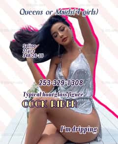 (253)329-1308 is ethnicity_asianandoffers nuru massages, asian massage, bodyrubs in Austin and available for service_location_incallon rubrankings Hi, guys, do you like roleplay or cosplay, do you wanna have your own queen or an obedient maid? Are your women willing to play this with you? Don't worry, we are more than happy to serve you~

🍊🍊QUEEN GROUP: Eyed by your queen, your huge cock being sucked and squeezed to milky, sticky wood slide in that noble pussy, you have no right to stop or switch angles unless your queen tell you to. Queen is fair, if you obey well, the queen will reward you with delicious juice and whole body sliding. You get to choose CG or Mish or other horny positions, tame like she did~

👍Robust Selina, 27yrs, 34B-26-35
👍Spirited Tracy, 26yrs, 34D-26-36

🍊🍊MAID GROUP: Trembling tender pussy shy before your eyes, the beautiful pure maid could do whatever you want, teach her something she doesn't know, it will be her pleasure~ Shaking ass and clit is connected by tasty juice from that hairless honey hole. Blushing face and body makes her more alluring~ Your hairy wood inside, she will cry for your movements and ask for faster, deeper and harder!

👍Innocent Anna, 24yrs, 34C-26-37
👍Naive Luna, 23yrs, 36D-27-36

We play roles and switch your favorites: Rough deepthroat/Low doggie style/Watery bbbj/Legs up missionary/Side fuck/Top speed cowgirl/Dongguan service/more...
253-329-1308