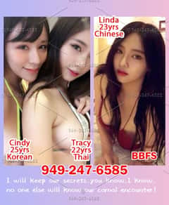 (949)247-6585 is ethnicity_asianandoffers nuru massages, asian massage, bodyrubs in Austin and available for service_location_incallon rubrankings 🔞✨💥All men like enjoying new stuff,including female.Here has the chance for you to enjoy them,Totally new!!!🔞✨💥

♋️BBFS available💋Spicy girl 1:Cindy, 25yrs, Korean🌶
Service:Let your penis slide from my face to my lips

♋️BBFS available💋Spicy girl 2:Tracy, 22yrs, Thai🌶
Service:Fingers tips reach for clit, labia, pussy mouth, vagina walls and deeper quietly, like lightning gives me a thrilling spirit

♋️BBFS available💋Spicy girl 3:Linda, 23yrs, Chinese🌶
Service:The soft sucking sound of my mouth bobbing up and down on your cock, swallowing and spiting your saucy semen. You will want this to last forever.

Call:949-247-6585