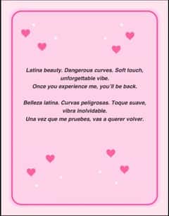 (818)934-8460 is ethnicity_Latinoandoffers nuru massages, asian massage, bodyrubs in Los Angeles and available for service_location_incallon rubrankings Hello I am back catch me while you can, and you won't regret it 💕

Screenshot image of the lady you want- 

Fbsm table 
15 min Fbsm 150$
20 min fbsm 180$
30 min fbsm 240

Upgrades AVAILABLE 
Milking table 
15 min 180$
25 min 260-300$ ( DEPENDING ON PROVIDER

NORTH HOLLYWOOD 📍
