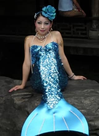  100% real photo, Asian Mermaid!