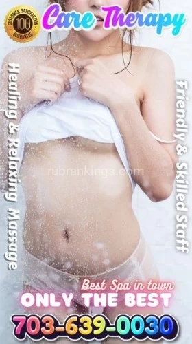Washington BodyRubs Offered By (703)363-9003 | Bodyrubs (703)363-9003 is asianand offers nuru massages, asian massage, bodyrubs in Washington and available for both on rubrankings ? Elevate Your Wellness Experience with Care Therapy! ?
At Care Therapy, we believe in the transformative power of massage to nurture both body and soul. ?
Step into our sanctuary of tranquility and let our expert therapists guide you on a journey to total relaxation and rejuvenation. ?
With a wide range of massage techniques tailored to your unique needs, from soothing Swedish to invigorating deep tissue, we offer a personalized experience that will leave you feeling refreshed, revitalized, and ready to take on the world. ?♂️?♀️
Experience the Care Therapy difference today and prioritize your well-being like never before.
Book your session now and rediscover the joy of self-care! ?
Experience the Care Therapy difference today and prioritize your well-being like never before. Book your session now and rediscover the joy of self-care! ?
? Call us to book your appointment Let's embark on your wellness journey together!