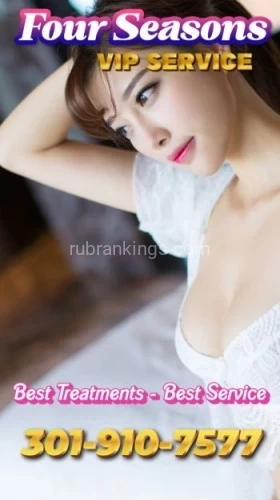 Washington BodyRubs Offered By (301)910-7577 | Bodyrubs (301)910-7577 is asianand offers nuru massages, asian massage, bodyrubs in Washington and available for both on rubrankings
? Escape to a world of unparalleled luxury and tranquility at Four Season Spa, where your well-being is our top priority ?✨
? Our team of skilled professionals is dedicated to providing you with an extraordinary spa experience, tailored to your needs ?⚕️?
? Immerse yourself in a haven of relaxation as our expert therapists deliver blissful massages and rejuvenating treatments ??♀️
? Surrender to the serene ambiance, accompanied by gentle melodies and subtle aromas, creating a harmonious atmosphere ??
?♀️ Unwind as our customized therapies and rituals dissolve stress, leaving you feeling renewed and revitalized ⛅️
? Experience the remarkable benefits of our exclusive techniques, designed to promote inner balance and well-being ✨?
? Rejuvenate your body, mind, and spirit, awakening your senses and embracing a renewed sense of vitality ?⚡
? Discover the secrets of luxurious wellness practices, carefully curated to elevate your overall wellness ??
? Embark on an extraordinary spa journey at Four Seasons, where every moment is designed to exceed your expectations ??♂️