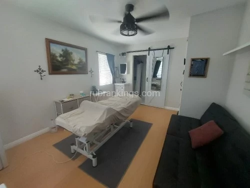 (760)618-5200 is Caucasianand offers nuru massages, asian massage, bodyrubs in San diego and available for incall on rubrankings Please TEXT me with a little about you (name, age, occupation), time preferences, and lenght of massage you want.  I don't ask for last name, employer information,  or references. I am open to last minute if it works out time wise. If you reach out after 7pm I will get back to you the next day. I have a lot of reviews on private delights and TER. If u can't text then email at ambergoodhands@yahoo.com, but text is preferred. 



Hi, I am girl next door, offering a great massage, cmt (certified massage therapist) for 20 years, good at deep tissue. I have a great private incall at my house, shower available, and a heated massage table.  I will be fully clothed, but of course you will not be.  I do have real 36C breasts and I wear something low cut. This time will be all about you! I do have a lingerie option with polite respectful mutual touch. I can do prostate massage if you like that. And I am open to doing light bdsm, spanking, nipple twists, etc. Pamper yourself! I have limited availability as I work another job, usually good times are Tuesday from 9 to 530. Wednesday from 10 to 430. Thursday from 9 to 530. Friday from 11 to 5. Most Saturday's and Sunday's from 10 to 4. I never work past 6pm. I am a home owner so my place is quiet and clean. NO FS. 

Donations
Incall
150 half hour
220 hour
300 90 minute

Lingerie
200 hhr
300 hr
400 90 minute

Pegging
250 hhr
320 hr
400 90 minute 



After hours Saturday at 4pm or day off appointments if I am available +100
