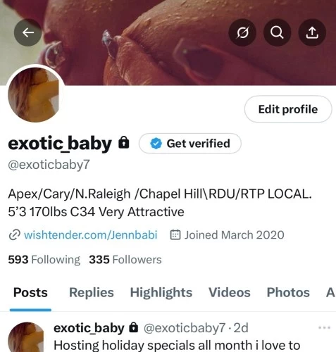 Raleigh BodyRubs Offered By (318)744-8349 | Bodyrubs (318)744-8349 is 0and offers nuru massages, asian massage, bodyrubs in Raleigh and available for both on rubrankings ☔️? ☔️?
OUTCALLS CHAPEL HILL/ CARY/APEX/FUQUAY/RAL YOUR PRIVATE DISCREET UPSCALE FAVORITE
CALL ME
INCALLS IN Chapel Hill BOOK VIA APPOINTMENT ONLY 😘
#1 trusted
Jennifer Highly Recommended popular by demand!
Your #1 Perfect Sweet Sexy Treat! Always Ready 2 Tease! Completely Irresistible! ?gardeners Text me
REAL & EVEN SEXIER IN PERSON!
live video snapchat calls till you ? follow my twitter
@ exoticbaby7