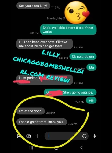 Chicago BodyRubs Offered By (224)570-3779 | Bodyrubs (224)570-3779 is Mixedand offers nuru massages, asian massage, bodyrubs in Chicago and available for both on rubrankings Young, Professional, High-end Therapeutic Massage with Love
Enjoy the company of an open minded, shame free, playful young goddess who loves creating a sacred container to exchange pure smoldering carnal energy.
Serious inquiries only. MENTION THIS AD WHEN BOOKING!
?? NEW GIRL ALERT ??
? LILLY IS AVAILABLE MORNINGS.
ASK about our LOYALTY PROGRAM! ? FREE sessions βΌοΈ
Milking table
Shower available
www.chicagobombshellgirls.com