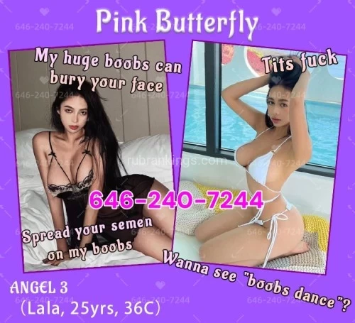 Detroit BodyRubs Offered By (646)240-7244 | Bodyrubs (646)240-7244 is asianand offers nuru massages, asian massage, bodyrubs in Detroit and available for incall on rubrankings Who We Are:??
Pink Butterfly Is An "Asian Sex With Pink Pussy Club" With Specialty On Massage & SPA & Men's Health Care. We Have several Professional Nuru Masters Here Lineup For Delivering The Best Quality Services Every Day! All Strictly Selected Pros Are Rotated With Several-Day-Shift, And They're From Different Countries All Over The Asian Countries/Domestic Talents! We're Committed To Develop The Best Nuru-Techniques And Take Advantage OF The Largest Network Of Nuru-Talents.We're Dedicated To Interpret The Best Pink Pussy Club Into A Fabulous Way! You're The Emperor As You Walk In! We Treat You The Same Way As We Treat The King! You Deserve The Most Sensual "Nuru-Feast"
Why Choose Us??
-Coming Along With "Pink Butterfly" As Always! This Is The Highest State Of Service In The World! No Others Can Be Mentioned In The Same Breath!
-At Here, You’ll Get So Many Choices Of High-End & Up-Scale Talented Angels, Which You’ll Never Get So Many Great Choices Of Hotties From Other Regular Places!
-We Change New Angels Very Frequently! That Means All Pink Butterfly Angels Will Be Replaced With Brand New Ones In Just Few Days! You Will Get The Best And Newest Ones For Sure!
-At Here, We Prepare Several Race Groups Of The Selected Angels!Not Boring Any More!The Taste Is Being Diversified!In Other Words, We Offer “Asian Group”;“American Domestic Group”.
-Our Place Is The Only One “Fictitious Land Of Peace”!No Bothering!No Interference!No Hurry!No Concern!Feel like Timeless & Spaceless! All You Need To Do Is ENJOY!
HERE ARE OUR ANGELS:??
?ANGEL 1(Kaya, 26yrs, 5' 3",111lb,34C.)?
?ANGEL 2(Amy, 28yrs, 5' 4",118lb,36D.)?
?ANGEL 3(Lala, 25yrs, 5' 2",121lb,36C.)?
☎️☎️☎️CALL US:646-240-7244