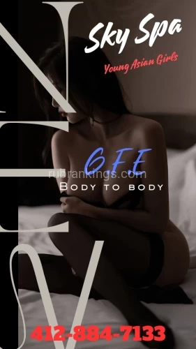 Pittsburgh BodyRubs Offered By (412)884-7133 | Bodyrubs (412)884-7133 is asianand offers nuru massages, asian massage, bodyrubs in Pittsburgh and available for both on rubrankings ⬛ Sky Spa ⬛
Sexy Special
Highly Trained 1000% Young Asian Girls
Convenience / Comfortable / Safety Location<
Clean, Private and Best Quality
FULL BODY RUB AND MORE FUN !!!
412-884-7133
— — Open 9Am - 1 Am—
Model Like Girls are Playful with Serious Talent
✘ℴ Line Up ❤ New Girls ✘ℴ EVERYDAY‼️‼️‼️
—★—KILLER BODY WORK YOU WOULD NOT FORGET—★—
2544 Library Rd #902 Pittsburgh,PA 15234