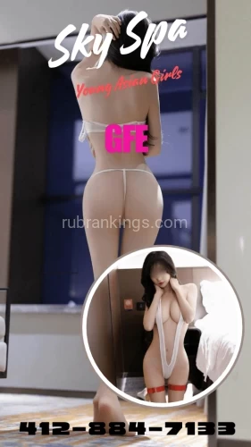 Pittsburgh BodyRubs Offered By (412)884-7133 | Bodyrubs (412)884-7133 is asianand offers nuru massages, asian massage, bodyrubs in Pittsburgh and available for both on rubrankings ⬛ Sky Spa ⬛
Sexy Special
Highly Trained 1000% Young Asian Girls
Convenience / Comfortable / Safety Location<
Clean, Private and Best Quality
FULL BODY RUB AND MORE FUN !!!
412-884-7133
— — Open 9Am - 1 Am—
Model Like Girls are Playful with Serious Talent
✘ℴ Line Up ❤ New Girls ✘ℴ EVERYDAY‼️‼️‼️
—★—KILLER BODY WORK YOU WOULD NOT FORGET—★—
2544 Library Rd #902 Pittsburgh,PA 15234