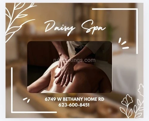 (623)600-8451 is Latinoand offers nuru massages, asian massage, bodyrubs in Phoenix and available for both on rubrankings Title
MAGUI,KEYRA,KAREN
Body Type
Petite
Ethnicity
Latino
Service Locations
Both
Description
Title
☀️Daisy spa☀️67 Bethany ☀️Karen,KATA,Nahomi☀️
Body Type
Petite
Ethnicity
Latino
Service Locations
Incall
Description
Title
??Daisy spa new staff?latinas?67 and bethany
Body Type
Athletic
Ethnicity
Latino
Service Locations
Both
Description
Title
???daisy spa?latinas?new staff ?67 and Bethany ?
Body Type
Curvy
Ethnicity
Latino
Service Locations
Both
Description
????daisy spa??New manager and new personnel ?come and relax with reasonable prices special every day we respect minute by minute of your time our staff is very professional with great talent in their hands come and check it out Ready to give you ߦ˰ߦ The best session of his life ߦ˰ߦ We, our clients, and treat them to the best of our standards

?????????????????????????

We offer table showers

Aromatherapy

Clean bedding

Organic and fragrance-free oils / lotions

Relaxing environment



Reflexology rates

30 minutes $ 40.00

45 minutes $ 60.00

1 hour $ 80

????Tips are appreciated ???



We accept walk-ins and appointments☺

Open from Monday to Sunday

(From 9 a.m. to 10 p.m.)





• Phone : 6236008451



• Location : 6749 w Bethany home rd #103 glendale az zip85303
CONTACT DETAILS
Phone number
(623) 600-8451
Country
United States
State/Region/Province
Arizona
City
Phoenix
Location
6749 w Bethany home rd#103 Glendale az 85303
CONTACT DETAILS
Phone number
(623) 600-8451
Country
United States
State/Region/Province
Arizona
City
Phoenix
Location
6749 w bethany home rd #103 Glendale az 85303
CONTACT