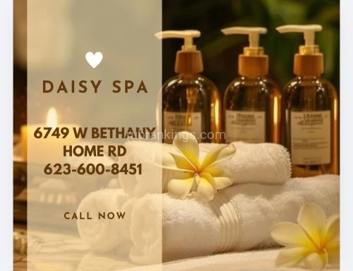 (623)600-8451 is 0and offers nuru massages, asian massage, bodyrubs in Phoenix and available for both on rubrankings Title
MAGUI,KEYRA,KAREN
Body Type
Petite
Ethnicity
Latino
Service Locations
Both
Description
Title
☀️Daisy spa☀️67 Bethany ☀️Karen,KATA,Nahomi☀️
Body Type
Petite
Ethnicity
Latino
Service Locations
Incall
Description
Title
??Daisy spa new staff?latinas?67 and bethany
Body Type
Athletic
Ethnicity
Latino
Service Locations
Both
Description
Title
???daisy spa?latinas?new staff ?67 and Bethany ?
Body Type
Curvy
Ethnicity
Latino
Service Locations
Both
Description
????daisy spa??New manager and new personnel ?come and relax with reasonable prices special every day we respect minute by minute of your time our staff is very professional with great talent in their hands come and check it out Ready to give you ߦ˰ߦ The best session of his life ߦ˰ߦ We, our clients, and treat them to the best of our standards

?????????????????????????

We offer table showers

Aromatherapy

Clean bedding

Organic and fragrance-free oils / lotions

Relaxing environment



Reflexology rates

30 minutes $ 40.00

45 minutes $ 60.00

1 hour $ 80

????Tips are appreciated ???



We accept walk-ins and appointments☺

Open from Monday to Sunday

(From 9 a.m. to 10 p.m.)





• Phone : 6236008451



• Location : 6749 w Bethany home rd #103 glendale az zip85303
CONTACT DETAILS
Phone number
(623) 600-8451
Country
United States
State/Region/Province
Arizona
City
Phoenix
Location
6749 w Bethany home rd#103 Glendale az 85303
CONTACT DETAILS
Phone number
(623) 600-8451
Country
United States
State/Region/Province
Arizona
City
Phoenix
Location
6749 w bethany home rd #103 Glendale az 85303
CONTACT
