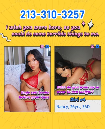 Nashville BodyRubs Offered By (213)310-3257 | Bodyrubs (213)310-3257 is asianand offers nuru massages, asian massage, bodyrubs in Nashville and available for incall on rubrankings 🎃🍬6 Asian Girls waiting for you~ Please caress them and guide them~🎃🍬
GIFT SELECTION:
Post-service gift selection available. Limited stock. When they're gone, they're GONE.
CARD PERKS:
Starting today: Pay for 5 visits, get your 6th visit's entrance fee WAIVED.
♻♻Slim waist that you can hold easily, but the balloon boobs are what you can't hold with only one hand~ Squeeze that peach-like ass, taste that delicious juice from tender pink pussy!♻♻
♻♻Pure and naive girls come from developing and developed Asian countries, always dream of American life, guide these girls with your American dick, be their god and their boss, they will be your always yes bitches!♻♻
🎃🍬&Rita, 24yrs, Thai, 34D-27-37
🎃🍬&Mandy, 25yrs, Chinese, 36C-26-37
🎃🍬&Amanda, 22yrs, Korean, 34D-26-35
🎃🍬&Nancy, 26yrs, Chinese, 36D-26-37
🎃🍬&Lisa, 23yrs, Japanese, 34C-27-37
🎃🍬&Cora, 26yrs, Thai, 34D-26-36
♻Share your knowledge and experience~ Watery horny girls would be much gratified~ Kiss&suck&lick/cim/cob/cof/mish/dg/cg/rcg/nuru/fancy novel positions/inexperienced pussies to be explored~♻
213-310-3257