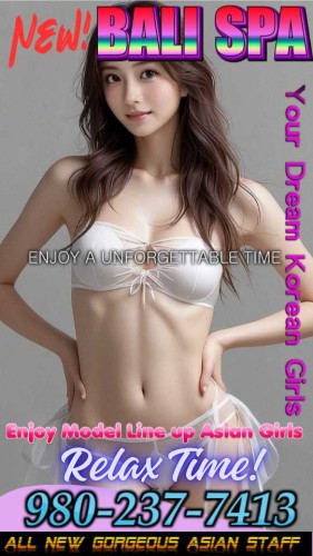 (980)237-7413 is asianand offers nuru massages, asian massage, bodyrubs in Charlotte and available for both on rubrankings 🟨🟨 New Girls BALI SPA 🟩🟩

🟥🟦 TOP RATED SERVICE AND THE BEST HOT  TIME 🟥🟦
🟥🟦 Enjoy Model Line up  KOREAN GIRLS 🟥🟦
🟥🟦 FULL BODY RUB AND MORE FUN !!! 🟥🟦
🟥🟦 Ｎ〇 Up Selling ● Ｎ〇 Drama ● Ｎ〇 Rush 🟥🟦

🟥🟦 Open  09:00 A.M-10:00 P.M 🟥🟦

🟥🟦 Deep Tissue ● Swedish Massage Time🟥🟨🟦

🟥🟨🟦 CALL ☎980-237-7413☎ 🟥🟨🟦
🟥🟨🟦 CALL ☎678-873-3301☎ 🟥🟨🟦

🟩🟩 1530 Alleghang St, Charlotte NC 28208 🟩🟩



