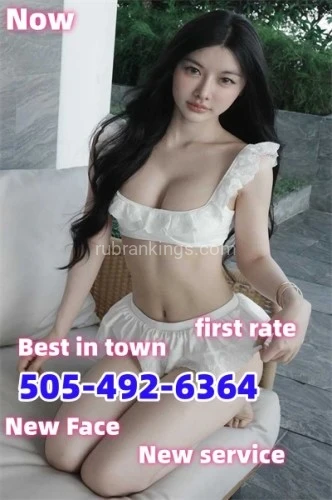 Albuquerque BodyRubs Offered By (505)492-6364 | Bodyrubs (505)492-6364 is asianand offers nuru massages, asian massage, bodyrubs in Albuquerque and available for incall on rubrankings New boss, new girl Local best A-1 Massage
Tel:505-492-6364
Address:10700 Menaul Blvd NE Suit D, Albuquerque, NM 87112
Open 7 Days: 8.30am-21.00pm
➰➰➰➰🔶➰➰➰➰🔶➰➰➰➰🔶➰➰➰➰🔶➰➰➰➰🔶
❄️✨good service, trustworthy✨❄️
➤➤➤Let you enjoy different treatment and feelings
➤➤➤First-class service guarantees your satisfaction
➤➤➤The most enthusiastic service attitude
❇️❇️We use the most professional massage techniques to accurately find the acupoints of your body, relieve fatigue, and solve the pain caused by the adhesion of muscles and fascia.
❇️❇️Hot stone massage can relax the mind, improve sleep, relax the body, increase energy and relieve human stress
❇️❇️Shiatsu massage. Oil massage therapy. Deep tissue pain relief is very effective
Here you will experience the most perfect massage in Asia!
✨100% clean room
✨100% service
❤️❤️❤️Relax, from now on, there is no better choice than this!
❤️❤️❤️Trust me, a clean and tidy disinfection room and a warm and comfortable environment will make you feel at home when disinfecting!
❤️❤️❤️ The best massage and the best service attitude, impeccable!
❤️❤️❤️We are ready to give you the best massage, please call us directly!
➰➰➰➰🔶➰➰➰➰🔶➰➰➰➰🔶➰➰➰➰🔶➰➰➰➰🔶