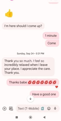 Madison BodyRubs Offered By (312)843-2041 | Bodyrubs (312)843-2041 is asianand offers nuru massages, asian massage, bodyrubs in Madison and available for incall on rubrankings Hey handsome!I’m VIOLETA sensitive and beautiful sexy companion.I’m a young girl with an amazing body,delicate skin and a pleasant personality who offers you the best experiences you could ever get.I can satisfy all your fantasies,so don’t be afraid to say what you like. You will feel great touching smooth skin,big breasts, a beautiful body.I will make sure that our joint experience is unique and unforgettable from start to finish….My real pictures 100%
Write to me Name, Age,Booking Time. please text to make an appointment for our meeting! Read reviews about me in TER ID See you!
Hh 350
1 h 500