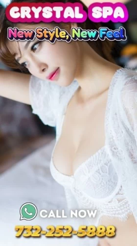 (732)252-5888 is asianand offers nuru massages, asian massage, bodyrubs in Newark and available for incall on rubrankings Experience the Ultimate Crystal Spa:    Authentic Asian therapies for a rejuvenating experience.    Skilled therapists trained in ancient healing arts.    Release muscle tension with our signature deep tissue massages.    Restore balance and harmony with Shiatsu and Thai massages.    Luxurious hot stone therapy for deep relaxation.    Additional treatments like body scrubs, facials, and aromatherapy.    Privacy and discretion guaranteed.    Attentive staff catering to your every need.    Unleash your senses and embrace pure serenity.Indulge in the ultimate Crystal spa experience. Book your escape today!