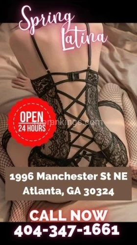 Atlanta BodyRubs Offered By (404)347-1661 | Bodyrubs (404)347-1661 is asianand offers nuru massages, asian massage, bodyrubs in Atlanta and available for both on rubrankings ? Welcome to Spring Latina Spa! ?
Indulge Your Senses in Tranquility and Rejuvenation
Escape the hustle and bustle of everyday life and immerse yourself in a sanctuary of serenity at Spring Latina Spa. Nestled in the heart of lush surroundings, our spa offers a haven where you can relax, unwind, and revitalize your mind, body, and spirit.
? Spring Renewal ?
Experience the ultimate springtime rejuvenation with our exclusive package designed to replenish your energy and restore your inner glow. Treat yourself to a luxurious combination of:
? Therapeutic Massages: Let our skilled therapists melt away tension and stress with a customized massage tailored to your needs.
? Aromatherapy: Drift into a state of bliss as fragrant essential oils envelop you, promoting relaxation and harmony.
? Our Services ?
At Spring Latina Spa, we offer a comprehensive range of services to cater to your every need, including:
Relaxing Swedish Massage
Deep Tissue Massage
Hot Stone Therapy
Shiatsu Massage
? Book Your Escape Today! ?
Don't wait to treat yourself to a blissful spa experience at Spring Latina Spa. Contact us to schedule your appointment and embark on a journey of relaxation and renewal.
Visit us to reserve your spot today. Let Spring Latina Spa be your oasis of tranquility this season.
Rejuvenate your senses. Renew your spirit. Rediscover yourself at Spring Latina Spa. ?