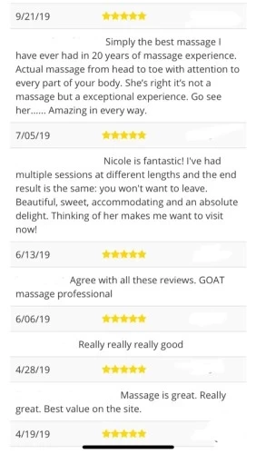 (404)838-6411 is Mixedand offers nuru massages, asian massage, bodyrubs in Chattanooga and available for both on rubrankings Hello I’m Nicole 100% Real & Natural
I’m Jamacian and Honduran and a divine feminine goddess…

✨Welcome to a taste of Atlanta’s 1st Original✨ 
                ✨Best Kept Secret Spa✨

You’ll receive the best Luxury Sensual Massage session on earth. I’ve created a unique sensual therapy session…that’s not only sensual but therapeutic. 

I will Rub every inch of your body with my Gifted hands... 
you will feel an out-of-body experience…leaving you feeling relaxed, refreshed & rejuvenated! I’m located in a private, safe, quiet, discreet environment. 

“It’s Not Just a Massage,

It’s A Luxury…Massage Experience”

JOIN ME AS I TRAVEL ON MY LUXURY MASSAGE TOUR… VERY DISCREET.


COMING TO A CITY NEAR YOU

CHATTANOOGA, TN 

DATE: July 25-26, 2026


ONLY IN TOWN FOR ONE DAY!! ….. 

PLEASE READ ENTIRE AD BEFORE CONTACTING ME!!


Due to the high volume of bookings my time is valuable. 

I’ve provided 3 of my best VIP PACKAGES listed below. please select one from the following. 


✨ VIP MASSAGE EXPERIENCES✨

OPTION 1:

300 Erotic Bliss Lux Nuru 1 hr
(opt in prostate) 



OPTION 2:

400 VIP GFE LUX 1.5 hr



HOW TO BOOK WITH ME:

1.Text VIPCHATT 404-838-6411and I’ll send you the details 


www.artfultouchbynicole.com
(Website is for therapeutic services only)
