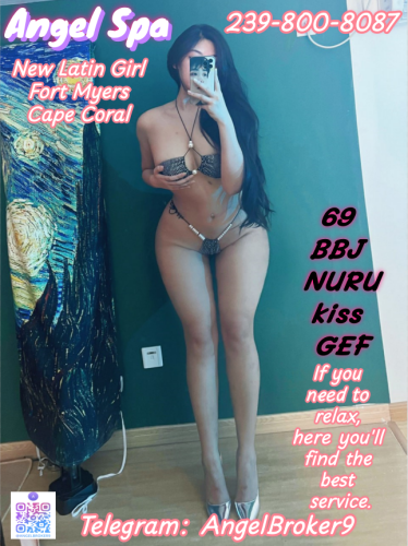 Fort myers BodyRubs Offered By (239)800-8087 | Bodyrubs (239)800-8087 is asianand offers nuru massages, asian massage, bodyrubs in Fort myers and available for incall on rubrankings Angel Spa Massage Offer special promotions.
No advance payment, no deception, reasonable price
Honest operation has always been my principle.
There is no deception and no deposit.
My professional skills will enable you to receive the best service.
You can choose the girl you like.
Open:8:30 am-12 am
Everything you need!Please contact me at
Text me:239-800-8087
Address : Fort Myers/Cape Coral
Telegram:@AngelBroker9(The only telegram number)
Girls has regular physical examinations to ensure her good health and absence of any diseases.
She can provide the examination reports!
There aremanykinds ofgirlshere.Differentgirls providedifferenttypesofservices.
Theyall have bigbreastsandass,and their bodies are veryperfect.
New Latin girl arrives 100% BBBJ Meet quality relaxation More choices!
b2b nuru 69 gfe fs b*j b*fs Massage
There are four hands,free shower.
There are also choices for Asian girls.
If you're not satisfied. You can change girls for free.
If you don't like it, you can leave immediately without any additional charges.
Unique massage techniques bring you the most comfortable stress relief and physical disease treatment
Let you enjoy a unique massage in a clean, warm and quiet private room
Warm and comfortable room, quiet and relaxing music, let you relax 100% and release fatigue.
If you like Asian massage or want to experience professional massage by Asian girls
