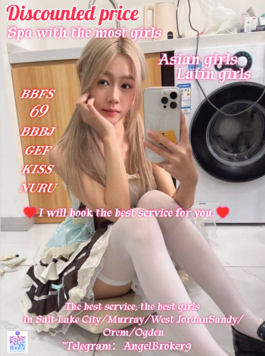 (385)602-0026 is asianand offers nuru massages, asian massage, bodyrubs in Salt lake city and available for incall on rubrankings I am LiLi. A new Latin girl came here today!3 new girls came here week!
We just found a new job here.We are very sexy girls！
If you are often deceived by fake pictures, please trust me this time!
We are very clean, sexy girls waiting for you.
We are very hot. soft and playful sexy girls with naturally perfect curves.
There is no deception and no deposit.
100% Safe & Clean
100% Discreet & No Drama
100% Playful & Open Minded
We are the best combination of sinful and sweet.
A perfect sexual experience
BB*S/GFE/bb*j/kiss/bj/69/B2B/NURU/ucking & Licking/Open Minded
There are four hands,free shower.
You've tried the rest, now try the best,Challenge your skills in any pose!
It's a very safe and comfortable place with no additional charges
Remember my contact information
Appointment：385-602-0026
Telegram ID：@AngelBroker9（The only telegram number）
Don't worry about the distance. I still have many sisters nearby.
Address: Salt Lake City/Ogden/Murray/Midvale/Taylorsville/West Valley City/Orem
!!!Cautionary Notice: If you encounter situations involving deposits/advance payments or gift cards, it is definitely a scam.
Please do not fall victim to such schemes!!!
Remember my contact information