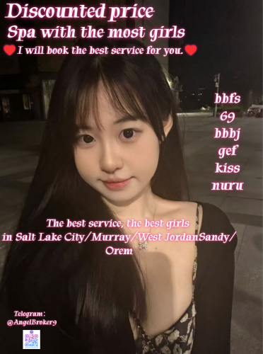 Salt lake city BodyRubs Offered By (385)220-7077 | Bodyrubs (385)220-7077 is Mixedand offers nuru massages, asian massage, bodyrubs in Salt lake city and available for incall on rubrankings In Salt Lake City/Murray, you will receive the best service. There are four hands,free shower.bbfs If you come.
New opening & spas & asian girls come and enjoy our reflexology
If we're cutting right to the chase, yes, this place definitely offers direct sexual services.
No need for flirting, movies, dinner, or any of the usual preliminaries.
You meet, get the best service and warm here and then go home satisfactorily~ It's that simple!
Great bang for your buck!
We have the best asian Vip 69 B2b Fs Bbj Bb*s Cim Cob Cof Dfk Dt gfe 4 Nuru Pse Sf2 Wf 4 hand
Opening hours:
Monday - to Sunday open 8am to 12.30am
Address:
Salt Lake City
Murray
Holladay
Ogden
Orem
Don't worry about the distance. I still have many sisters nearby.
All the rooms are very clean and quality and the top of the service for all gentlemen
I'm the perfect companion for the who wants more. As I Always give my undivided attention and time to my admirers.
Appointment:385-220-7077
Telegram ID:@AngelBroker9(The only telegram number)
I will book the best service for you.
Honest operation has always been my principle. There is no deception and no deposit.
!!!Cautionary Notice: If you encounter situations involving deposits/advance payments or gift cards, it is definitely a scam.
Please do not fall victim to such schemes!!!
Remember my contact information