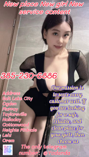 Salt lake city BodyRubs Offered By (385)230-6886 | Bodyrubs (385)230-6886 is asianand offers nuru massages, asian massage, bodyrubs in Salt lake city and available for incall on rubrankings New place, New girl, New service content
New Japan, Korea girls you can choose !
Gentlemen, thank you for reading my advertisement.
We have just opened 3 new spa centers. The new staff members have different styles and an open-minded attitude.
Provide the services you desire. Affordable price, clearly marked prices, no extra tips
Vip kiss 69 B2b Fs Bbj Bb*s Cim Cob Cof Dfk Dt gfe 4 Nuru Pse Sf2 Wf Lick
Our girls are scattered throughout various parts of UT.
We will arrange the most convenient route for you so that you can have a pleasant time with these girls smoothly.
Business hours: 8 am - 12:30 am
Telephone:385-230-6886
Address
Salt Lake City
Murray
Taylorsville
Holladay
Millcreek
Midvale
Ogden
Orem
Telegram ID:@Yodanda(The only telegram number)
!!!Cautionary Notice: If you encounter situations involving deposits/advance payments or gift cards, it is definitely a scam.
Please do not fall victim to such schemes!!!