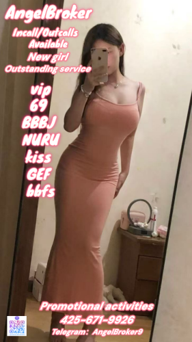 (425)671-9926 is asianand offers nuru massages, asian massage, bodyrubs in Seattle and available for outcall on rubrankings Grand Opening Angel Spa
Angel Spa Massage Offer Outcalls Available
Honest operation has always been my principle.
My professional skills will enable you to receive the best service.
Incall Available：24H
Address : Seattle/Bellevue
Outcalls Available：5pm-5am
Address : Seattle and its surrounding areas
Appointment number：425-671-9926
Telegram ID：@AngelBroker9（The only telegram number）
New opening & asian girls come and enjoy our reflexology
If we're cutting right to the chase, yes, this place definitely offers direct sexual services.
We have the best asian Vip 69 B2b Fs Bbj Bb*s Cim Cob Cof Dfk Dt gfe 4 Nuru Pse Sf2 Wf 
 Tongues everywhere 
 She can give u footjob. 
 She likes on the top in a cowgirl position 
Girls has regular physical examinations to ensure her good health and absence of any diseases.
She can provide the examination reports!
Theyall have bigbreastsandass,and their bodies are veryperfect.providedifferenttypesofservices.
Favorite is DFK. A passionate French kiss.
Unique massage techniques bring you the most comfortable stress relief and physical disease treatment
If you like Asian massage or want to experience professional massage by Asian girls come to me!
!!!Cautionary Notice: If you encounter situations involving deposits/advance payments or gift cards, it is definitely a scam.
Please do not fall victim to such schemes!!!
Remember my contact information