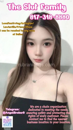 Dallas BodyRubs Offered By (817)318-8880 | Bodyrubs (817)318-8880 is asianand offers nuru massages, asian massage, bodyrubs in Dallas and available for incall on rubrankings Grand opening
Best Girl Spa Massage Welcome to my service.You will receive the best service.
We attach great importance to customer experience, understand their needs, strictly require girls to receive training, and can provide
Offer special promotions.
New girls arrives 100% BBBJ Meet quality relaxation More choices!
You meet, get the best service and warm here and then go home satisfactorily~ It's that simple!
No tips are charged! No additional charges.!Spend less money and enjoy the best service.
Unique massage techniques bring you the most comfortable stress relief and physical disease treatment
100% Safe Fresh Clean Discreet Playful & Open Minded
Vip b2b nuru 69 gfe fs b*j b*fs Massage
Open:8am-12am
City :Dallas
Address:Highland Village Irving Arlington Frisco Plano Garland
Appointment:817-318-8880
Telegram:AngelBroker9(The only telegram number)
Don't worry about the distance. I still have many sisters nearby.
Girls has regular physical examinations to ensure her good health and absence of any diseases.
!!!Cautionary Notice: If you encounter situations involving deposits/advance payments or gift cards, it is definitely a scam.
Please do not fall victim to such schemes!!!
Remember my contact information