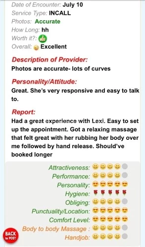 (770)913-7707 is Blackand offers nuru massages, asian massage, bodyrubs in Atlanta and available for both on rubrankings Incall hours 9a-9p

Outcall is available at normal OUTCALL RATES- travel fee varies based on your location 

I actually give massages. I use my hands to give pleasure and orgasmic release. 
Nudity is an option, touching me is allowed 
INCALL 10am- 9pm 
Please text for more info 
Full Body 30 min $80
Full Body 60 min $120
B2B 30 min $120
B2B 60 min $180
Available 10am-9pm 
*** Airport*** just 5 min away 
** All over Atlanta Outcall*** 
** additional pic available upon request. This is my real picture. Beware of 
therapist not using actual picture. *** All of these curves are available in 
personߘ 
I'm here to provide an extremely sensual encounter that will release every 
ounce of tension you have. My touch is whatever you desire!! A REAL MASSAGE or 
light body rub, I'm skilled to provide whatever you seek. 
Schedule as early as possible, at times my schedule fills quickly. A couple 
hours ahead is suggested, but if I'm free I could see you within 15 minutes. 
Total Body Relaxation 
Body 2 Body 
Thai Stretching (mat or table) 
Fetish Friendly **add on** ask for rates 
Prostate ** add on ** ask for rates 
**Clothing optional upon request 
**Mutual Touch allowed 