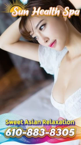 Philadelphia BodyRubs Offered By (610)883-8305 | Bodyrubs (610)883-8305 is 0and offers nuru massages, asian massage, bodyrubs in Philadelphia and available for incall on rubrankings HOURS
MON-SUN 9AM to 11PM
☀️ Embark on a rejuvenating journey at Sun Health Spa, where wellness and serenity await you ??
? Our highly skilled therapists are trained in an array of healing techniques, ensuring exceptional care ?⚕️
? Luxuriate in tranquil massages and treatments inspired by the healing power of the sun's rays ?✨
? Immerse yourself in a serene atmosphere, where soothing melodies and fragrances envelop your senses ??
?♀️ Drift away as stress melts away through customized treatments tailored to your specific needs ⛱️
? Experience the therapeutic benefits of holistic approaches and the rejuvenating touch of our experts ✨?
? Replenish your energy and revitalize your overall well-being, fostering a harmonious state ?⚡
? Unearth the ancient secrets of wellness traditions, curated to provide you with ultimate relaxation ??
? Embark on a transformative healing journey at Sun Health Spa, where tranquility meets rejuvenation ☀️?♂️
