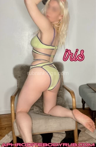 New york city nyc BodyRubs Offered By (929)285-2499 | Bodyrubs (929)285-2499 is Caucasianand offers nuru massages, asian massage, bodyrubs in New york city nyc and available for both on rubrankings Hey there, I’m Iris! I’m an irish-american babe with a slender dancers body and an intuitive touch that will make you melt. I have platinum blonde hair that falls past my shoulders, sparkling hazel eyes, and creamy porcelain skin free of tattoos and piercings. I’m a petite 5’4” with a figure that’s lean and fit from years of working as a dancer and performance artist. My perky 34B breasts, smooth skin, and toned bubble butt feel incredible under your touch. Whip smart and a great conversationalist, my personality is warm, bubbly, and playful. I’m a creative and sensual free spirit who loves being good company. I have a lot of hands on experience and love sharing intimate fun with friendly people! I have a great understanding of how to make you feel good and know exactly where to place my hands in order to release all your tension. I love connecting with people who sincerely want to meet for bodywork and pleasure - I just want to bring a little bit of joy into your body and make you feel amazing! I love to please - if you feel good, so do I! My sweet smile, all american looks, and incredible body will leave you in a state of bliss!
**I offer an incredible nuru massage with genuine nuru gel! Enjoy a premium experience of sensual body to body sliding that will leave you totally mind blown!**
Come by my private, clean apartment in the Union Square, Manhattan. There is a shower available.
I accept same day bookings! Light screening required for new friends!
availability: check the schedule here ? https://www.aphroditebodyrub.com/schedule
rates: $200 half hour / $300 full hour
nuru rates: $300 half hour / $400 full hour
call / text: 929-337-3761 or 929-285-2499
email: irisvenus@protonmail.com
more pictures: https://www.aphroditebodyrub.com/iris