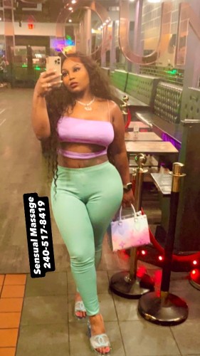 Baltimore BodyRubs Offered By (240)517-8419 | Bodyrubs (240)517-8419 is otherand offers nuru massages, asian massage, bodyrubs in Baltimore and available for both on rubrankings Yes, This is MY REAL BODY AND HOW I LOOK!!!!!
Ig: @there_goes_janay
I actually have a real massage table & oils... and You can come to Me at my professional suite. Any Extras can be discussed in person. No texting. Must call Me to book appointment!
The benefits of massage include:
* Decreasing Pain
* Reducing Anxiety and Stress
* Improving Range of Motion
* Decreasing Carpal Tunnel Syndrome
* Reducing Muscle Soreness
* Boosting Immune System
* Lessening Depression
* Relieving Back Pain
* Promoting Tissue Regeneration
* Easing Withdrawal Symptoms
* Relieving Migraines
Please be clean and showered BEFORE arrival❗❗❗
If you're over 350lbs my table can't support you, Sorry
$125 for half hour massage ($150 after 8pm) for sensual massage
$175 for an hour sensual massage with happy ending ($200 after 8pm)
$200 Deep Tissue Massage ($225 after 8pm)
$25 extra for mutual touching
FaceTime Calls:
10 minutes is $50
20 minutes is $75
Nuru Body to Body Massage 1 hour $400…. $300 for half hour
My Companion fee is $100 an hour (no sex)
CASH ONLY ?????
Outcall is an automatic $300 and requires a $50 Deposit. Price or deposit is NOT negotiable! If you stop answering your phone ? at least I received gas ⛽️ money for driving to your location ??♀️
I understand that there are a lot of scammers out here so if “I only have cash” then you can always come to me which doesn’t require a deposit ☺️