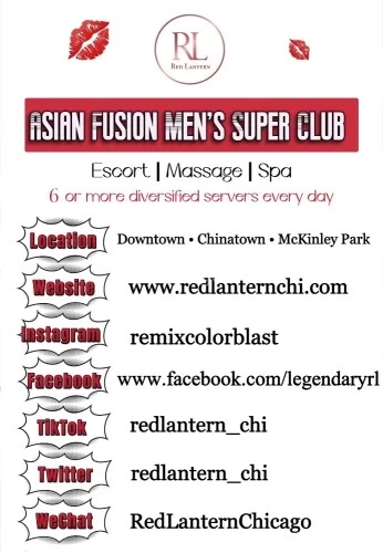 (773)416-0204 is asianand offers nuru massages, asian massage, bodyrubs in Chicago and available for incall on rubrankings RedLantern Is A Legit Asian Escorts Corporation With The World-Class Management & Operation Team As Pioneer and Leader in Chicago! Only Us Is Powerful & Strong Enough To Guarantee You With 6 Or More Ethnic-Diversified Young Girls Line Up In Front of You To Choose From At One Single Place!  WE’RE THE TRULY LEGENDARY & UNPARALLELED EPIC EXISTENCE!   www.redlanternchi.com We're The Largest And Strongest Asian Fusion All-In-One Escorting Business In City! Our Largest Resources And Network Of Young Genius Beauties From All Over The World Is Your SOLID SUPPORT & STRONGEST BACKING!  One Stop @ RedLantern Is More Than Enough To Meet All Your Expectation. We Source Huge Varieties of “COLORS ( RACES )” & “AGES” & “BODY TYPES” & “SKILLS” Both Nationwide And Worldwide. If You Cannot Find The One You Like At Our Place, Then You Do NOT Need To Visit Other Places. Let Our Power Feast Your Eyes: •	Quantity + Quality + Ethnic Diversity + Age Diversity + Types Variety + Authenticity •	Young Kids + Teenagers + Campus Students + Young Money + Sugar Babies + Young Wife + Mature MILFs + Single Moms + Lactating Moms + Pregnancy + … … •	Asian + European + Latinos + American Domestic Talents + Blacks •	6 Or More Beauties Lineup + Weekly Rotation + World-Wide Hotties Network Follow Our Social Medias & Website: •	Instagram: remixcolorblast•	TikTok: redlantern_chi•	Twitter / X Account: redlantern_chi•	Facebook: https://www.facebook.com/legendaryrl/•	Official Website:  www.redlanternchi.com•	WeChat: RedLanternChicago Meeting With The Legend Is Just One Call Away @ 773-416-0204